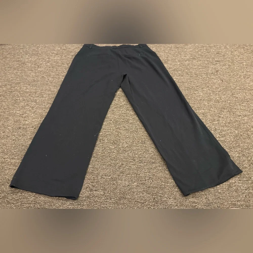 EUC Sz 31/12 Wide-Leg Black Womens Dress Pants